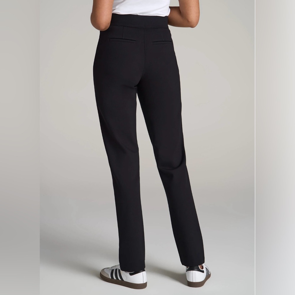 New York clothing company women’s 16 W pull on black stretch pants